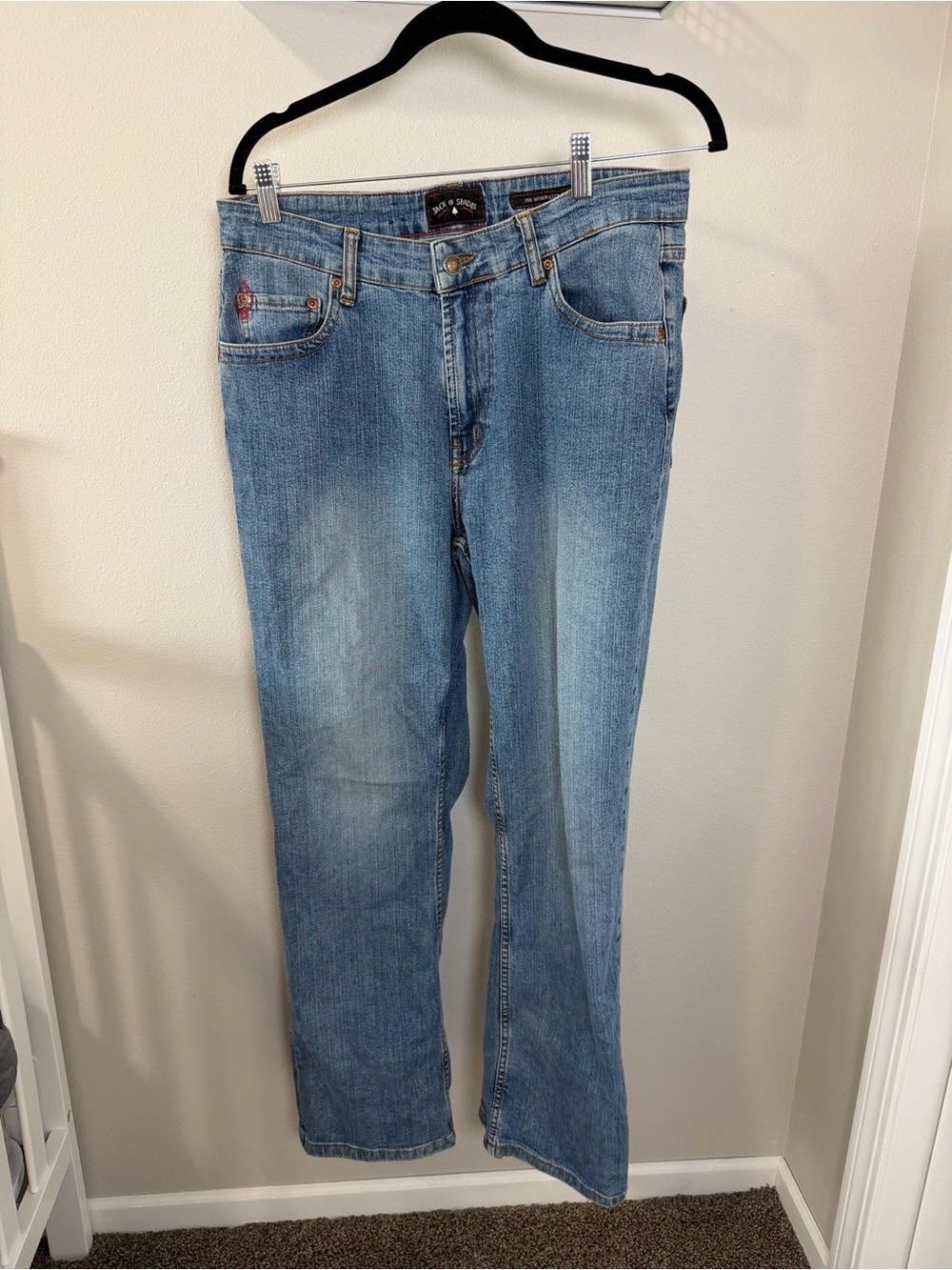 Jack Spade Men’s Light Blue Bootcut Jeans
